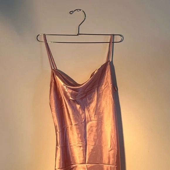Xs silk slip dress bebe frees s-m best! - Picture 1 of 4